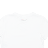 CALVIN KLEIN JEANS Cropped Womens T-Shirt White M