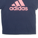 ADIDAS Mens T-Shirt Blue L