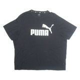 PUMA Mens T-Shirt Black 2XL