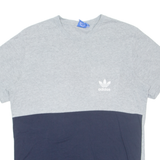 ADIDAS Mens T-Shirt Grey M