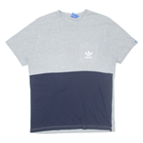 ADIDAS Mens T-Shirt Grey M