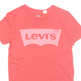 LEVI'S Womens T-Shirt Pink XS