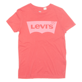 LEVI'S Womens T-Shirt Pink XS