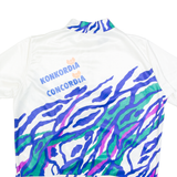 KONKORDIA Bike T-shirt Mens T-Shirt Blue 1/4 Zip M