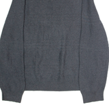 NAUTICA Mens Jumper Grey Button Neck Tight Knit XL