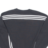 ADIDAS Womens Sweatshirt Black UK 8