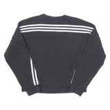 ADIDAS Womens Sweatshirt Black UK 8