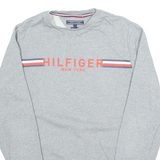 TOMMY HILFIGER Mens Sweatshirt Grey S