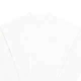 CHAMPION Womens Sweatshirt White XS