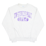 CHAMPION REVERSE WEAVE UW STEVENS Mens Sweatshirt Grey M