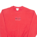 CHAMPION Mens Sweatshirt Red L