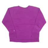 CHAMPION Womens Sweatshirt Purple XL