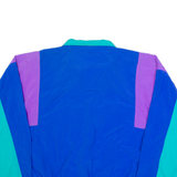 BEALLS FLORIDA Lightweight Mens Jacket Blue 90s Colourblock M