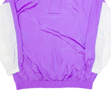 BOLD SPIRIT Womens Shell Jacket Purple 90s Colourblock L