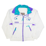 RE SPORT Womens Shell Jacket White 90s S