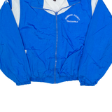 KAMPUS KOLORS Jennings County Track & Field Mens Shell Jacket Blue 90s USA M