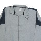 PUMA Mens Track Jacket Grey M