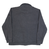 CALVIN KLEIN Mens Track Jacket Grey L
