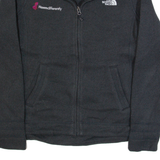 THE NORTH FACE Workwear Womens Fleece Jacket Black Knit M