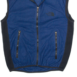 THE NORTH FACE Mens Fleece Gilet Blue 90s S
