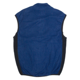 THE NORTH FACE Mens Fleece Gilet Blue 90s S