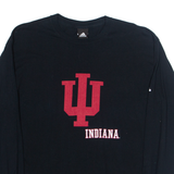 ADIDAS NFL Indiana Hoosiers Mens T-Shirt Black Long Sleeve M