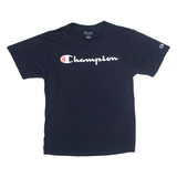 CHAMPION Mens T-Shirt Blue M