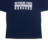 ADIDAS Raymond Park Athletics Rangers Mens T-Shirt Blue USA 2XL
