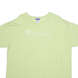 CHAMPION Mens T-Shirt Green M