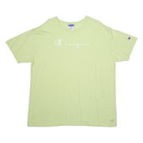 CHAMPION Mens T-Shirt Green M