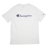 CHAMPION Mens T-Shirt White L