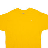 CHAMPION Mens T-Shirt Yellow L