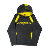 Oregon Nike College Hoodie - Medium Black Cotton