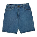 Wrangler Denim Shorts - 34W 10L Blue Cotton