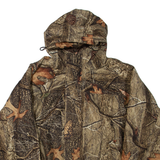 HUNTWORTH Mens Jacket Green Hooded M