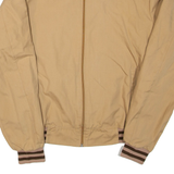 Mens Bomber Jacket Beige M