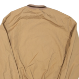 Mens Bomber Jacket Beige M