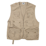 ARMY TEX Utility Mens Gilet Beige L