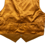 Mens Waistcoat Brown L
