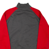 MAJESTIC Washington Nationals Mens Track Jacket Red Colourblock XL