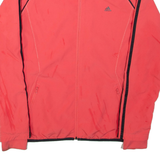 ADIDAS Mens Track Jacket Pink M