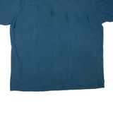 CARHARTT Mens T-Shirt Blue Crew Neck 2XL