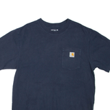 CARHARTT Blue Heron Water Treatment And Well Service Mens T-Shirt Blue M