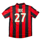 LOTTO Mens OGC Nice International Club Football Shirt T-Shirt Red Collared XL