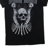 Womens T-Shirt Black Crew Neck M