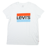 LEVI'S Womens T-Shirt White L