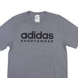 ADIDAS Mens T-Shirt Grey M