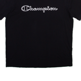 CHAMPION Mens T-Shirt Black L