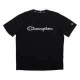 CHAMPION Mens T-Shirt Black L
