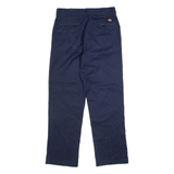 DICKIES 874 Workwear Mens Trousers Blue Regular Straight W32 L31